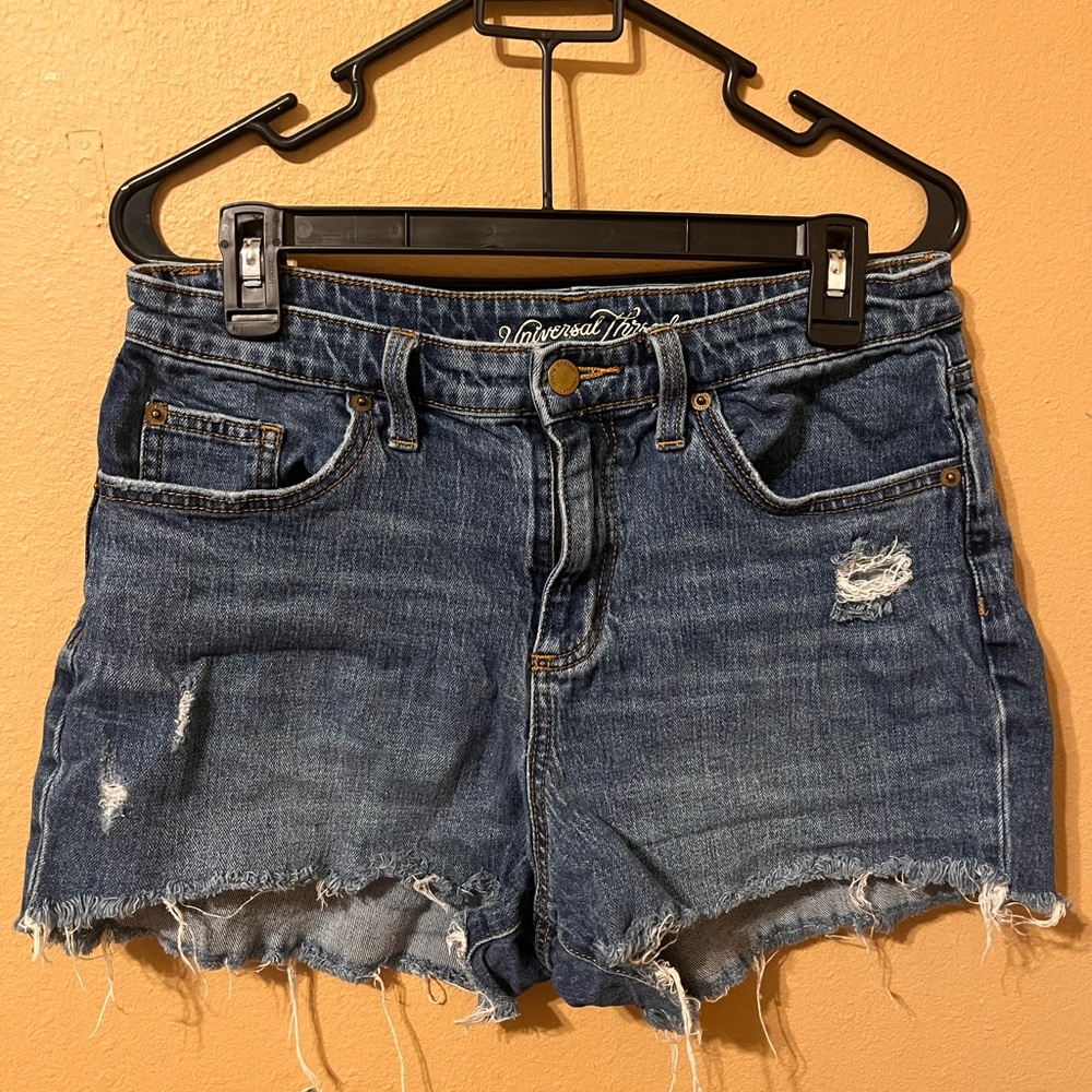 Universal Thread Distressed Blue Jean Shorts